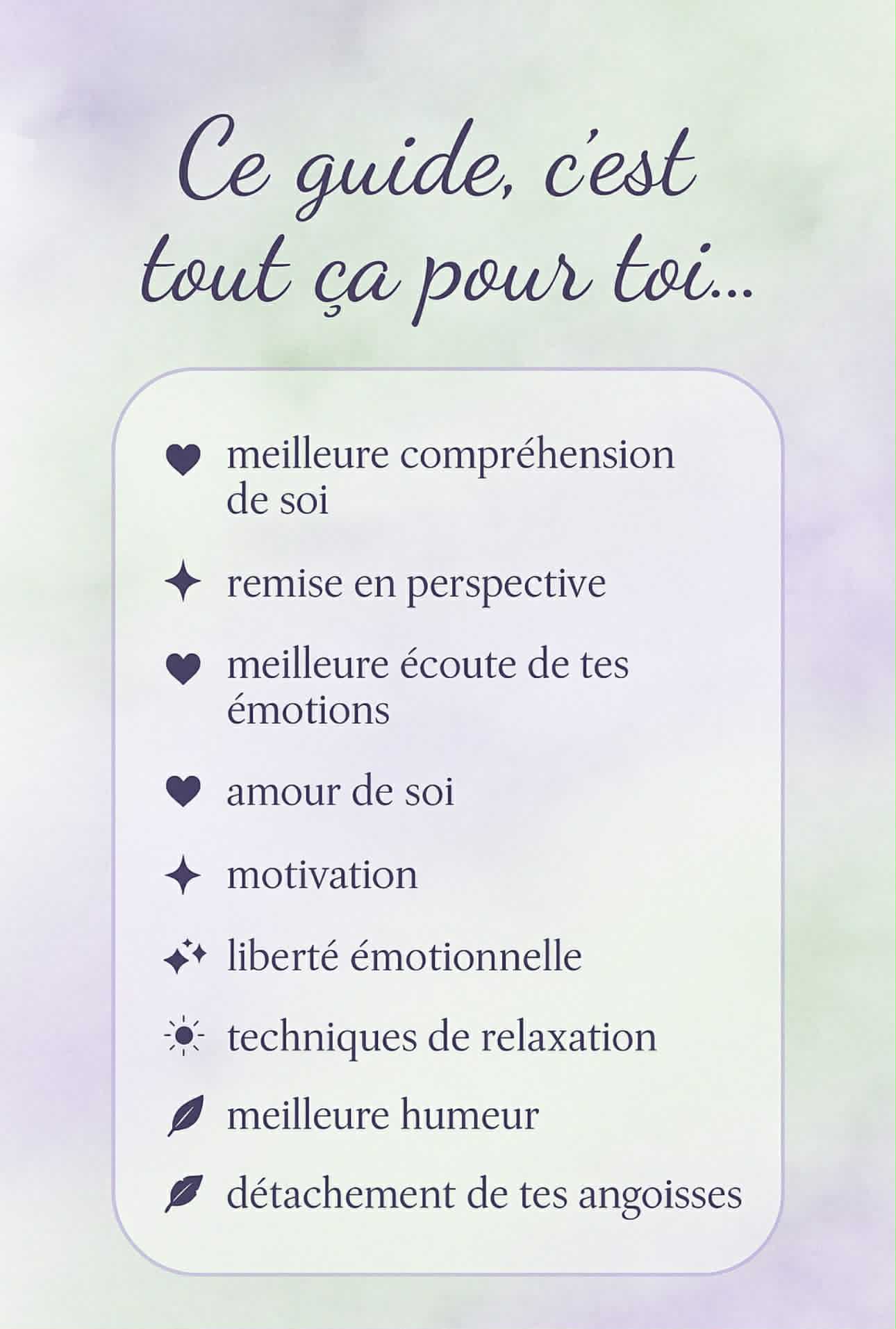 Pack sérénité