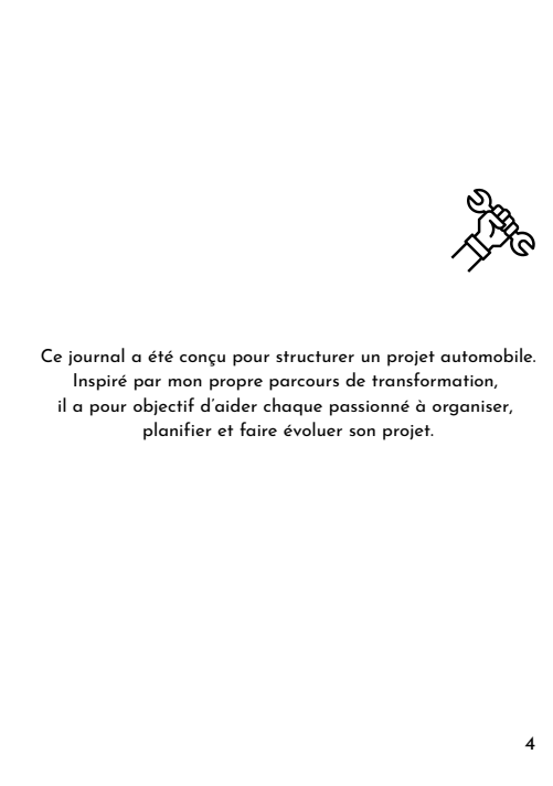 Car project journal