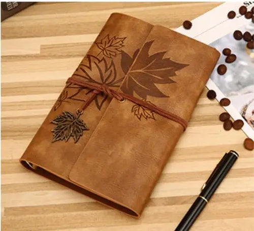 Carnet d'écriture feuilles d'automne
