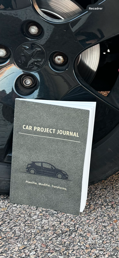 Car project journal