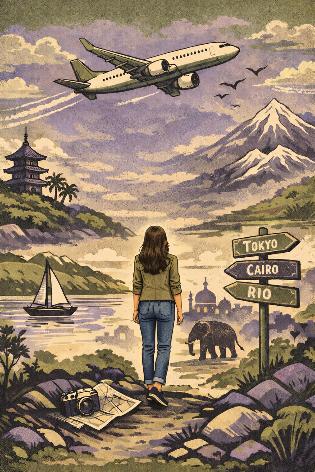 E-Book - Voyager seul(e) à travers le monde