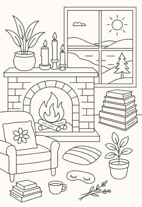 Cahier de coloriage - Ambiance zen