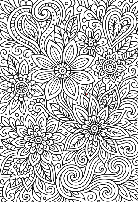 Cahier de coloriage - Ambiance zen